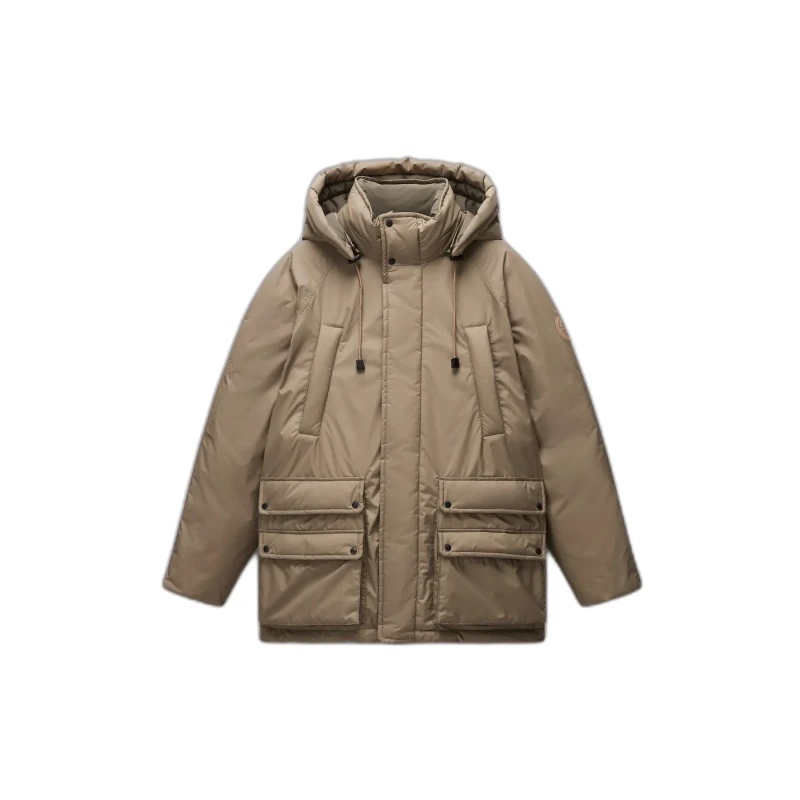 Image of Windbreaker Napapijri A-Gail Marron Male 2XL