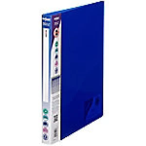 Image of Snopake Ring Binder 2 ring Polypropylene A4 Electra Blue 10 Pieces