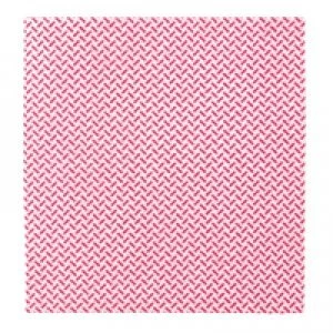 Image of 2Work Med Weight Cloth 38x40cm Red Pack of 5 CCRM4005I