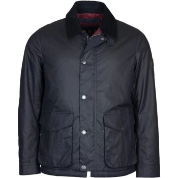 Image of Barbour Fitzroy Wax Jacket - Navy