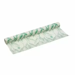 Image of Natural Elements 1M X 25Cm Reusable Vegan Food Wrap Roll, Organic Cotton Cling Film Alternative