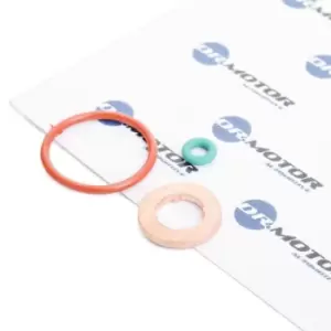Image of DR.MOTOR AUTOMOTIVE Gaskets DRM007 Seal Kit, injector nozzle VW,AUDI,SKODA,GOLF VI (5K1),TIGUAN (5N_),Passat Variant (365),GOLF PLUS (5M1, 521)