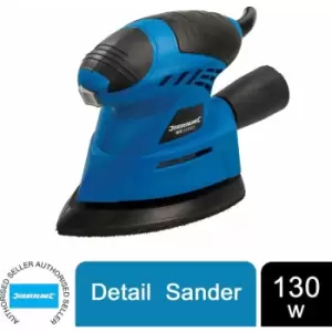 Image of Silverline - Detail Orbital Sander Dust Extraction 130W Power Tools 421042