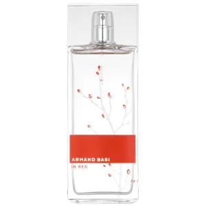 Image of Armand Basi In Red Eau de Toilette For Her 100ml