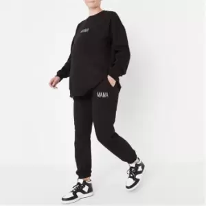 Image of Missguided Baby Mama 90'S Jogger - Black