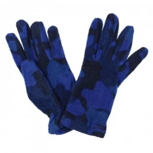 Image of Regatta Fallon Printed Gloves - RoyalBluCamo