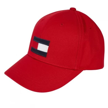 Image of Tommy Hilfiger Tommy Big Flag Cap - Red XNL