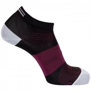 Image of Salomon Sonic Pro Socks - Black/Mauve