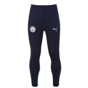 Image of Puma Manchester City Track Pants 2020 2021 Mens - Blue