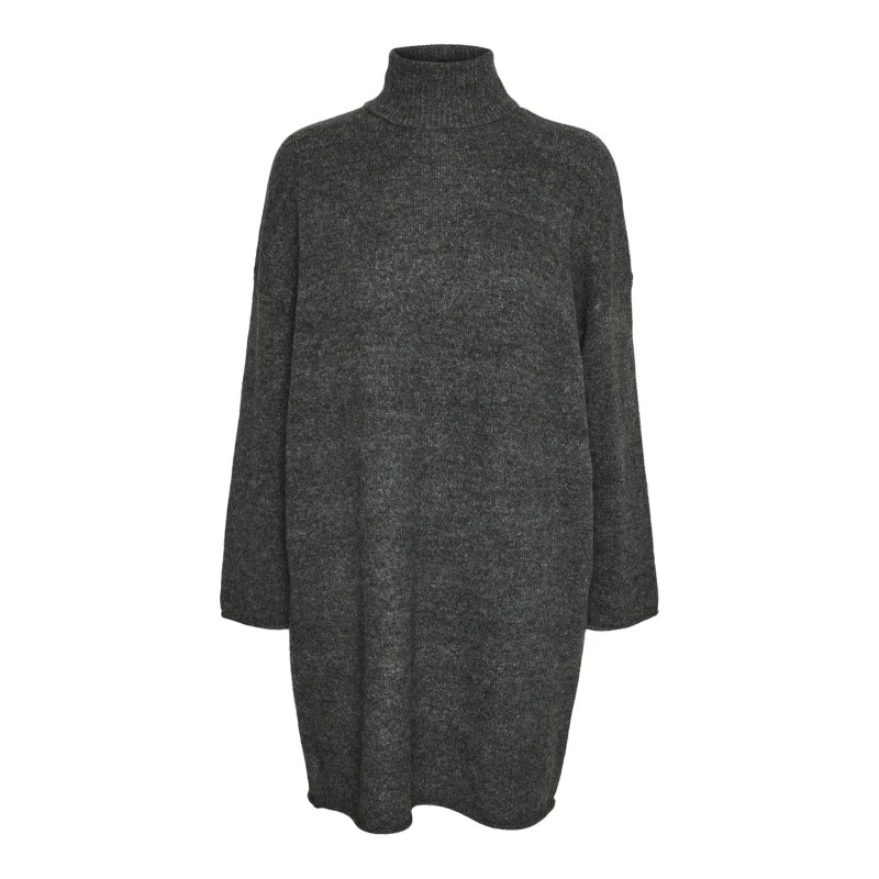 Image of Vero Moda Womens turtleneck sweater dress Vero Moda Gemma Gris Female XL