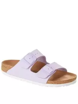 Image of Birkenstock Arizona Flat Sandals, Lavender, Size 5, Women