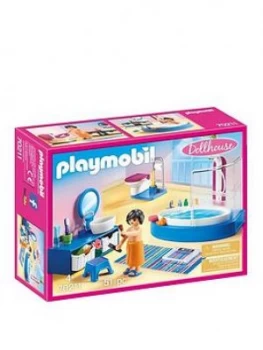 Image of Playmobil 70211 Dollhouse Furnished Bathroom