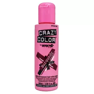 Image of Crazy Color Semi Permanent Hair Color Cream Burgundy 61