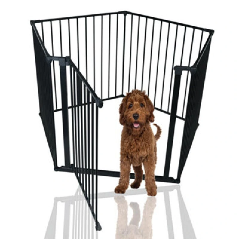 Image of Bettacare Pet Pen, Pentagon, 5 X 72Cm, Black, 70Cm High