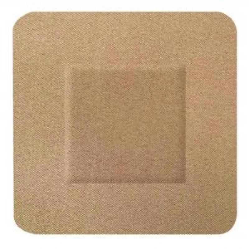 Image of Hygio Fabric Square Plasters 100 (Box of 100)