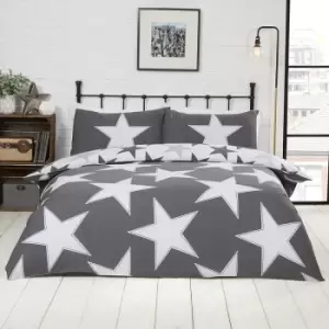 Image of All Star - Grey - Duvet Cover Set, Double