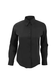Image of Eden Long Sleeve Fitted Work Shirt