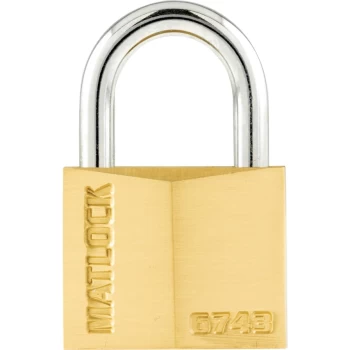 Image of Brass Key Padlock - 40MM