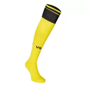 Image of Castore Aston Villa Pro Third Goalkeeper Socks Juniors - Yellow