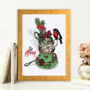 Image of AC686770492 Multicolor Decorative Framed MDF Painting