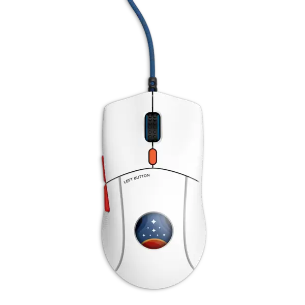 Image of NZXT CRFT Series Lift 2 Starfield Limited Edition Lightweight Symmetrical Wired Gaming Mouse - MS-001NW-04-FS