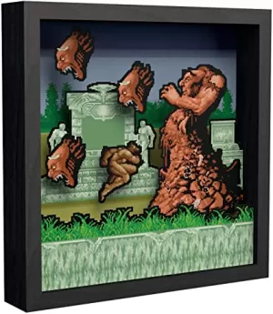 Image of Pixel Frames Altered Beast Shadow Box Art