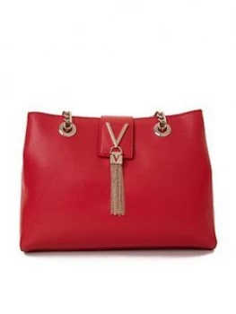 Image of Valentino By Mario Valentino Divina Shoulder Bag - Red
