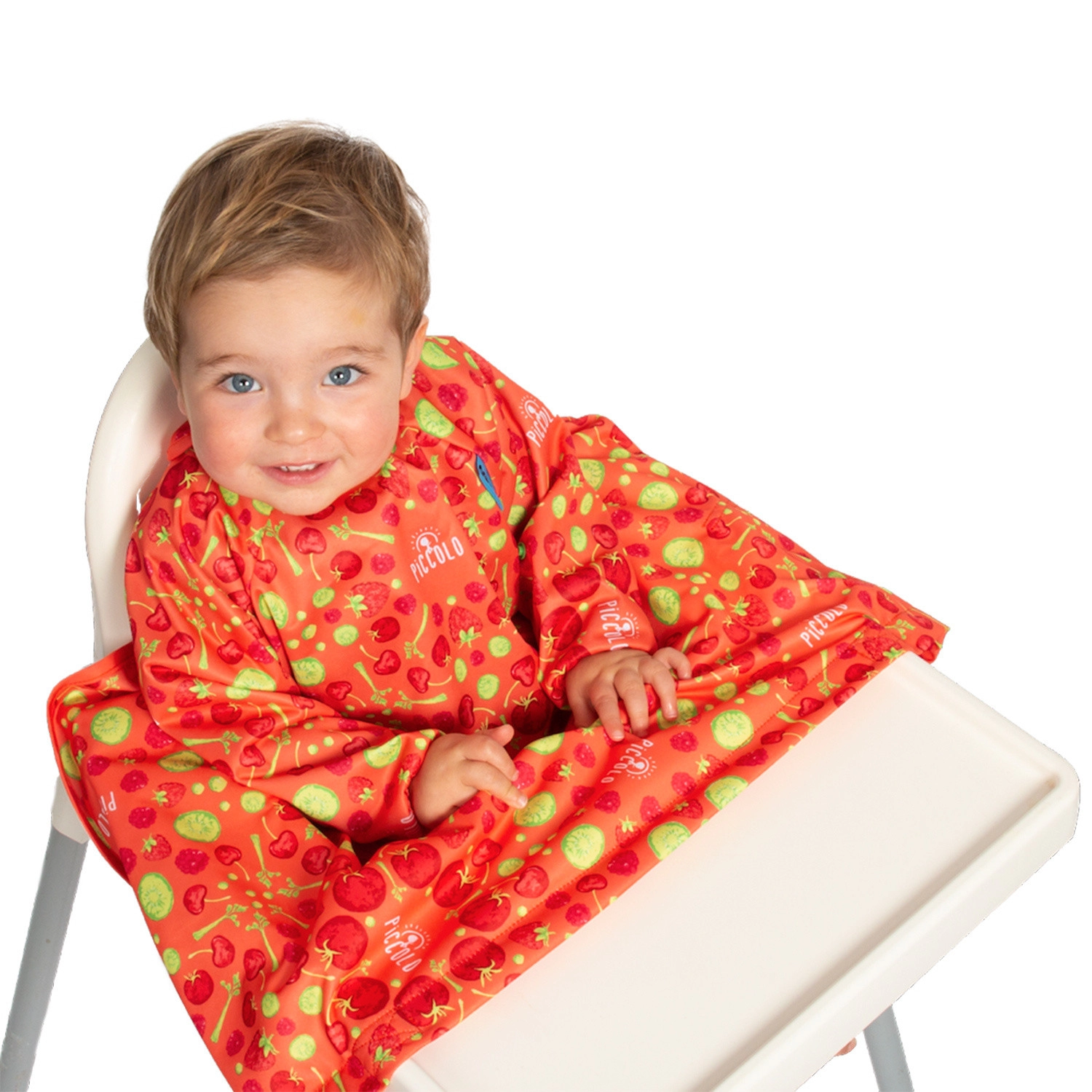 Image of Piccolo X Bibado Weaning Bib - Red