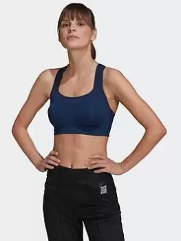 Image of adidas X Karlie Kloss High-support Bra, Blue, Size 2Xs, Women