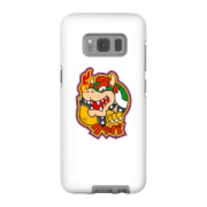 Image of Nintendo Super Mario Bowser Kanji Phone Case - Samsung S8 - Tough Case - Matte