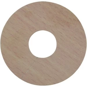 Image of Wickes PVC Pipe Surrounds Medium Wood Effect 4 Pack