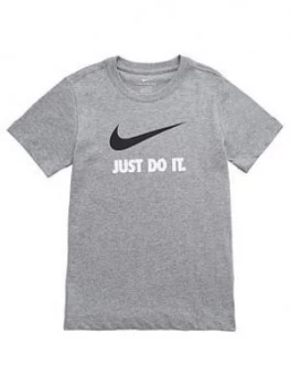 Image of Nike Unisex Nsw Tee Block Nike T-Shirt - Grey