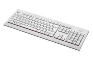 Image of Fujitsu KB521 UK keyboard USB QWERTY English Grey