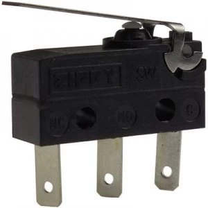 Image of Zippy Microswitch SW 05S 02B0 Z 250 V AC 6 A IP67 momentary