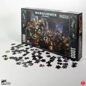 Image of Warhammer 40K Jigsaw Puzzle Gulliman vs Black Legion (1000 pieces)