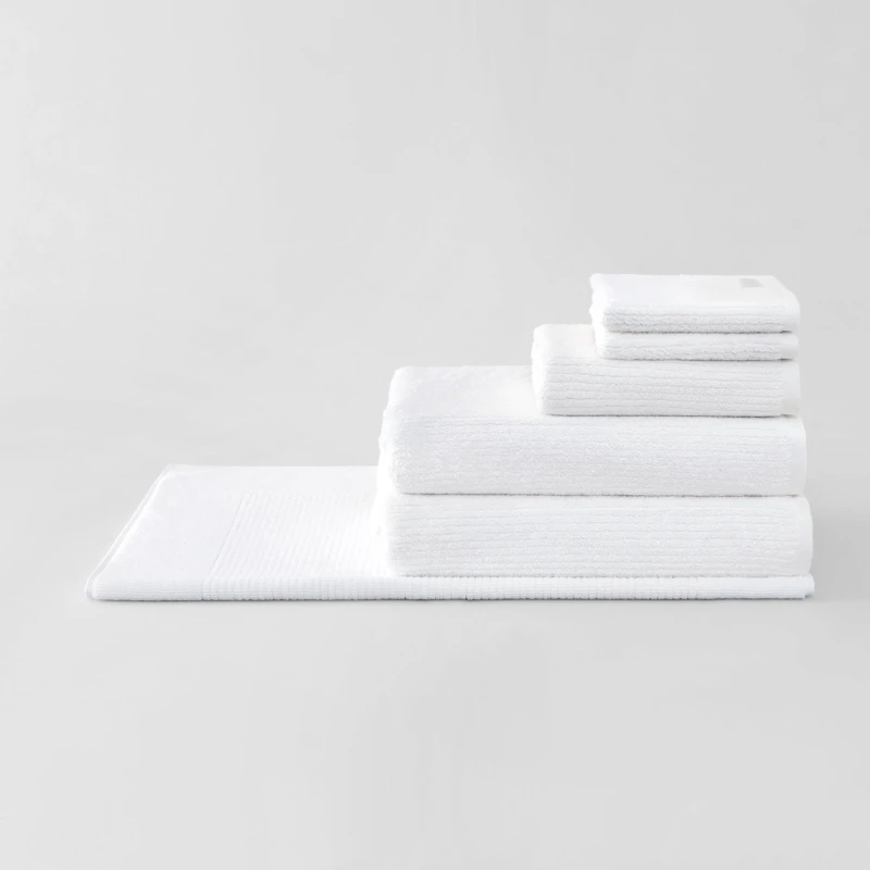 Image of Sheridan Living Textures Towels White unisex Sheet