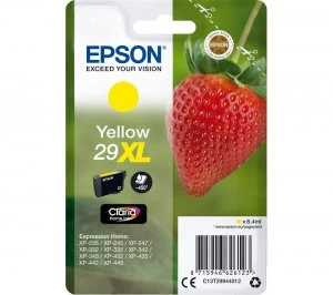 Image of Epson Strawberry 29XL Yellow Ink Cartridge