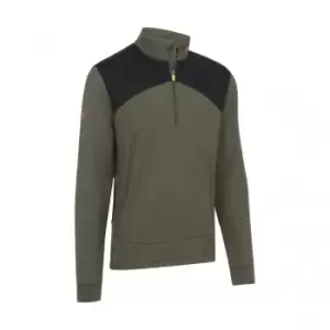Image of Callaway MENS HIGH GAUGE AQUAPEL FLEECE - BLACK LICHEN - L