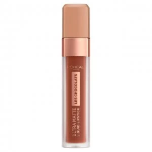 Image of Loreal Les Chocolates Ultra Matte Liquid Lipstick 866 Truffa Mania