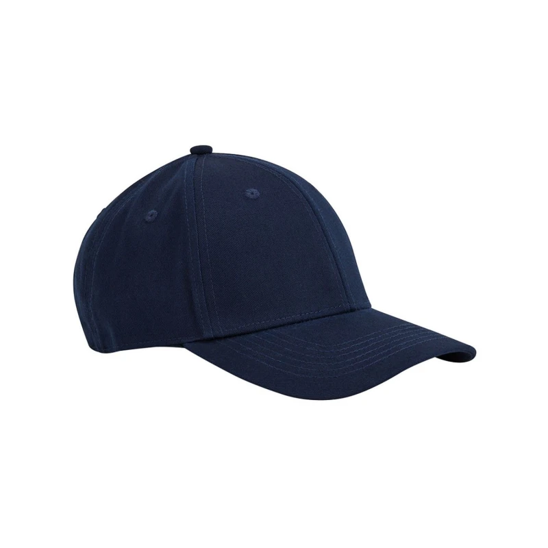 Image of Beechfield Beechfield Men Classic Cotton 6 Panel Baseball Cap in Navy Navy One Size Male 5063527147646