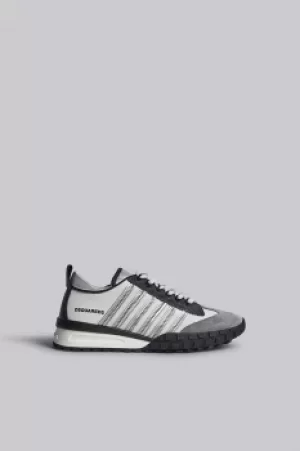 Image of DSQUARED2 Women Sneaker White Size 3 70% Calfskin 20% Goatskin 10% Bovine leather