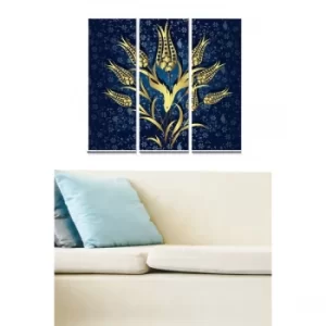 Image of MDF31185319 Multicolor Decorative MDF Painting (3 Pieces)