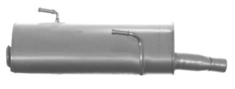Image of IZAWIT 27.075 Rear silencer Rear End Silencer (3437)