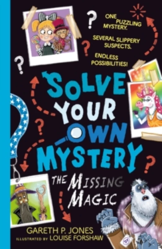 Image of Gareth P. Jones Solve Your Own Mystery: The Missing Magic Book Multi unisex