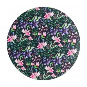 Image of Denby Dark Floral Round Placemats Pack of 6