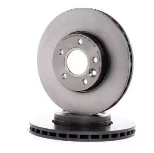 Image of BREMBO Brake disc FORD,VOLVO 09.A905.11 1686722,1686723,1790221 Brake rotor,Brake discs,Brake rotors AV611125DA,AV611125DB,BV611125AA,BV6Z1125E