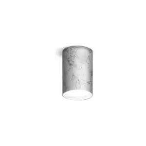 Image of Kolarz tube - Surface Mounted Spotlight - Vintage Silver Finish, 1x GX53