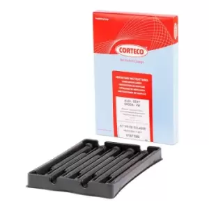 Image of CORTECO Cylinder Head Bolt Kit Female Star 016738B Bolt Kit, cylinder head VW,AUDI,FORD,Golf IV Schragheck (1J1),Golf V Schragheck (1K1),POLO (9N_)