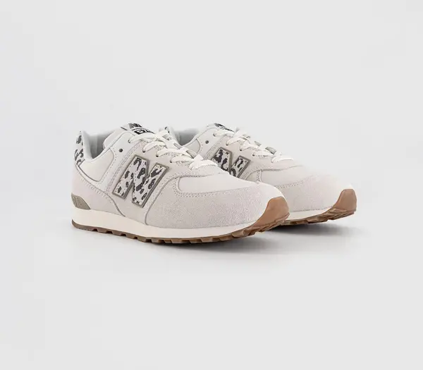 Image of New Balance 574 Gs Trainers Sea Salt, 3