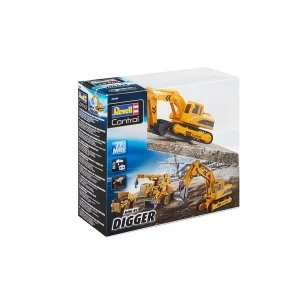 Image of Mini Digger Revell Control Model
